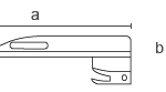 Клинок прямой Фореджер лампочный (тип С)
