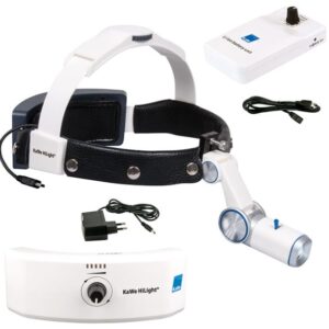 Налобный осветитель HiLight LED H-800. Набор 3 (2 аккумулятора на пояс и на голову)